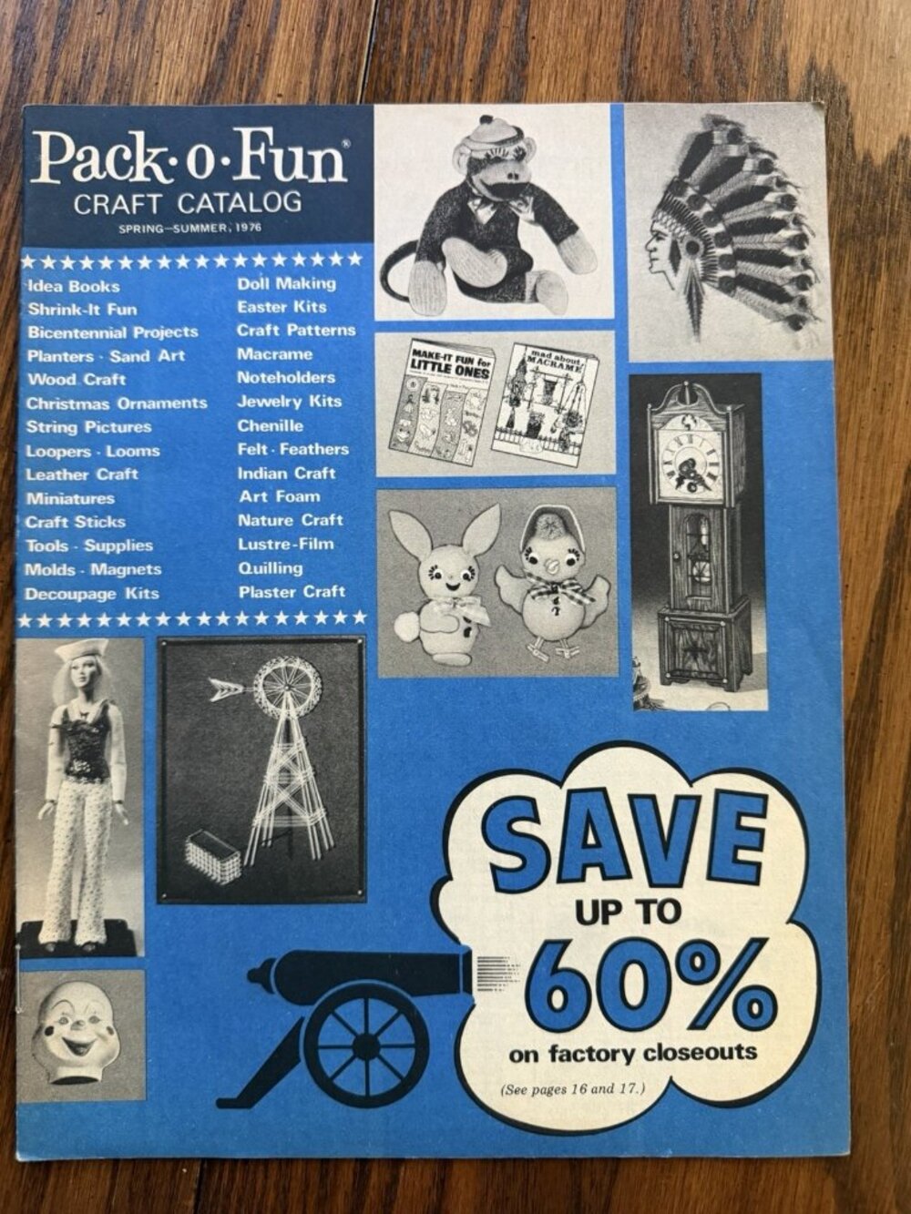 Spring-Summer 1976 Pack-O-Fun Craft Catalog
